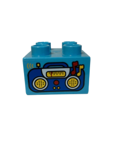 Lego Duplo kostka s radiem